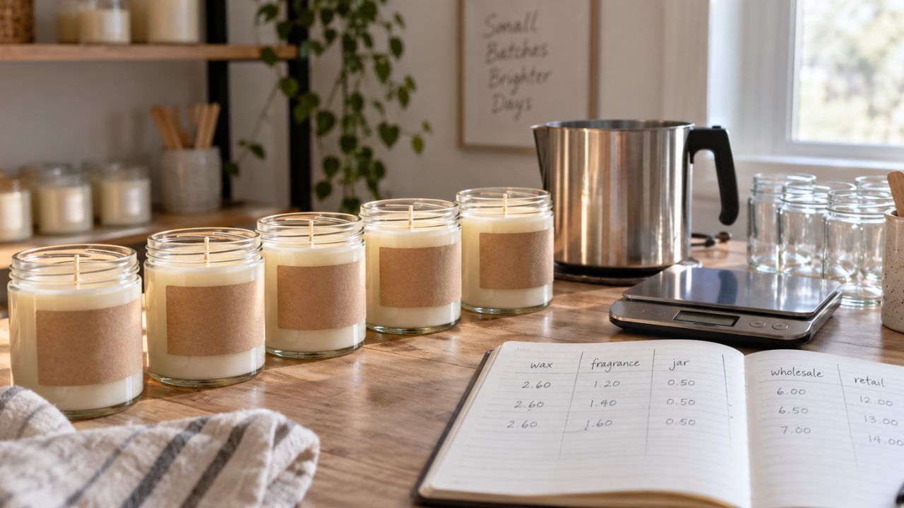 How to Price Handmade Candles for Wholesale